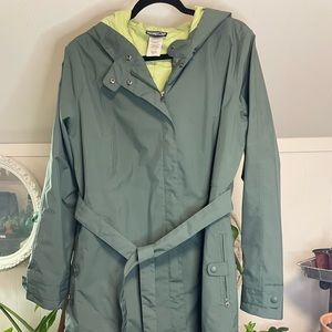 Patagonia Tie Front Rain Jacket